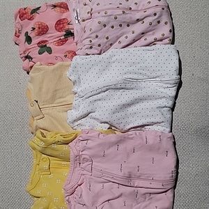 6 long sleeves onzies